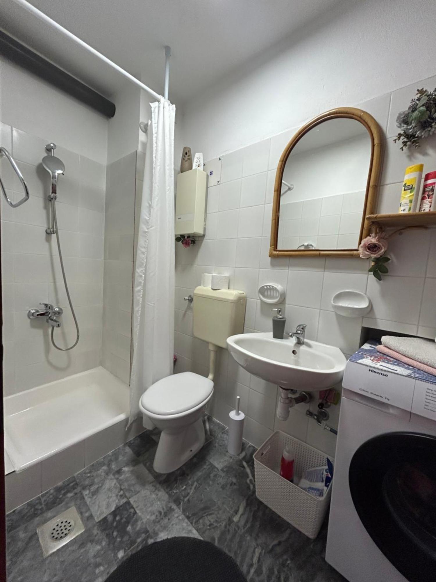 Seafront Studio Apartment+Balcony Podgora Esterno foto