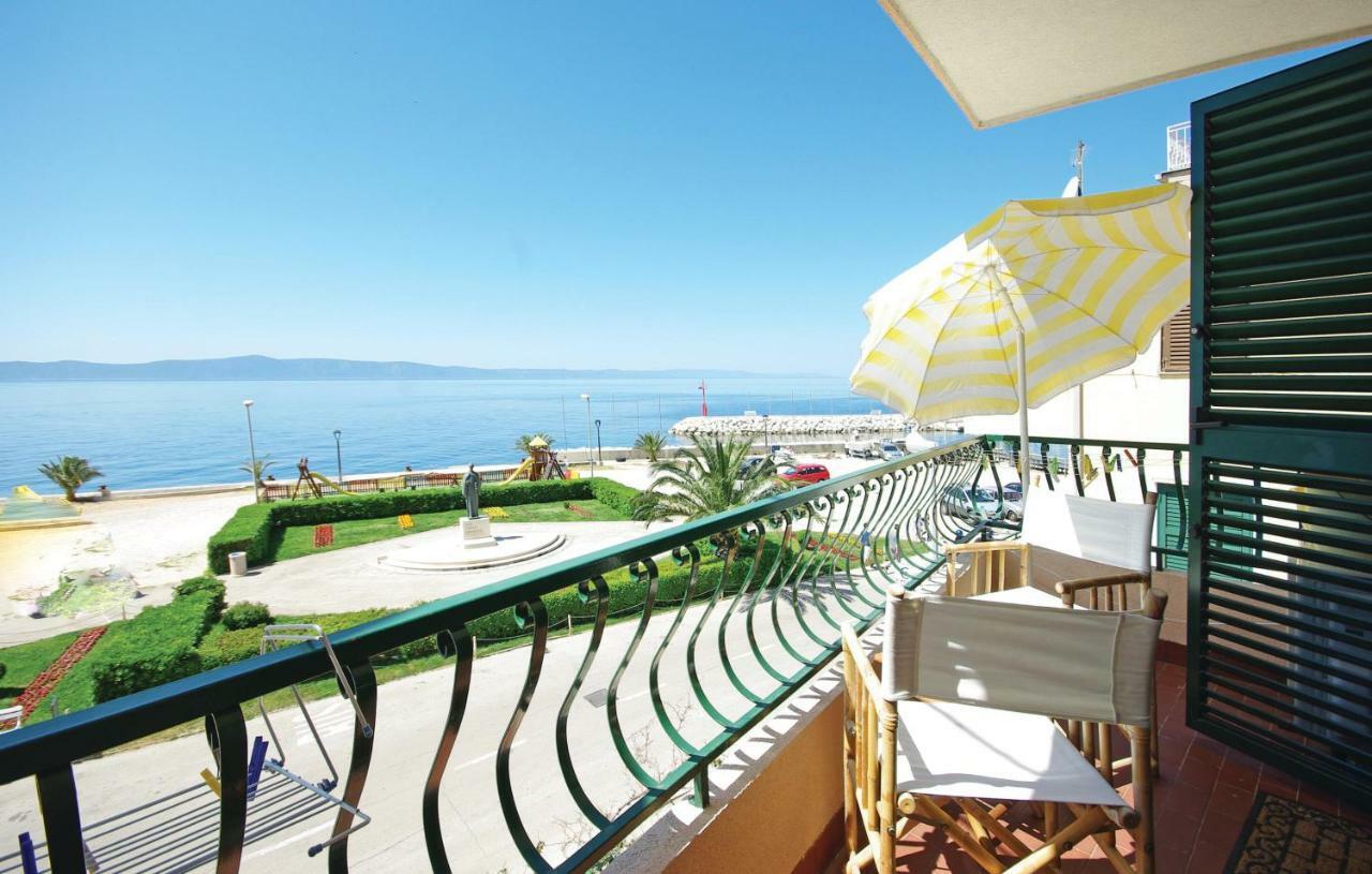 Seafront Studio Apartment+Balcony Podgora Esterno foto